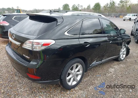 2012 Lexus Rx 350 z USA, uszkodzony, nr VIN JTJZK1BA2C2413458